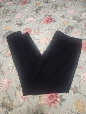 Crown & Ivy Ashley Pull On Pants Black Size 10S New With Tags